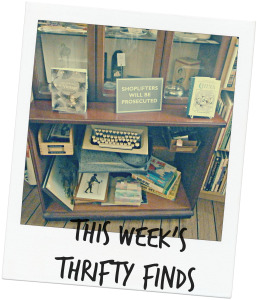 This Week's Thrifty Finds via secondhandtales.wordpress.com