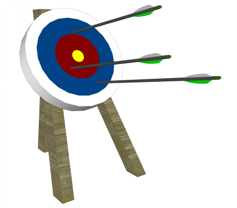 archery-and-target