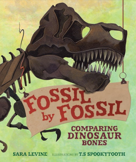 Cover reveal: Fossil by Fossil: Comparing Dinosaur Skeletons