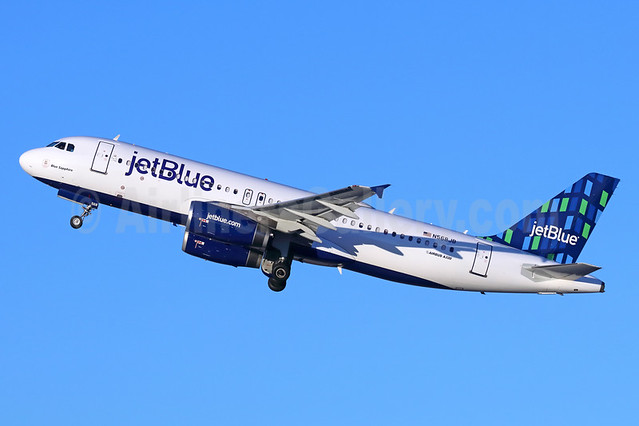 JetBlue Airways Airbus A320-232 N568JB (msn 2063) (Highrise) LGB (Michael B. Ing). Image: 939484.