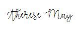 Therese May Signature