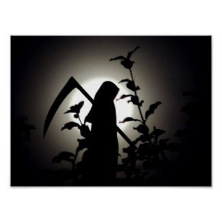 A Harvest Full Moon The Reaper's Delight Poster