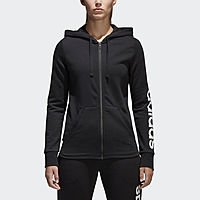 Adidas Women's Essentials Linear Full Zip Hoodie $19.99 + Free Shipping