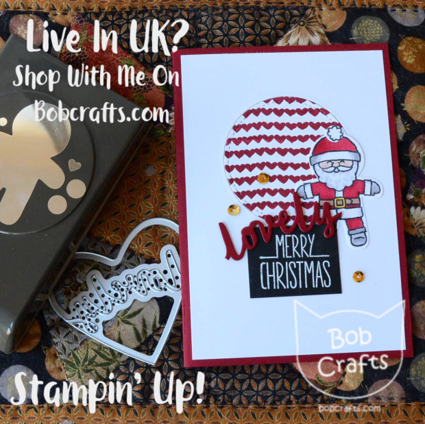 stampin up cookie cutter christmas card