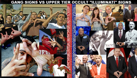 Gang Signs Vs Illuminati Signs