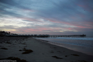 Sunrise at the San Diego Pacific Beach