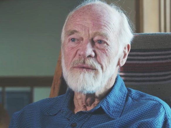 Eugene Peterson.  Screenshot from Youtube