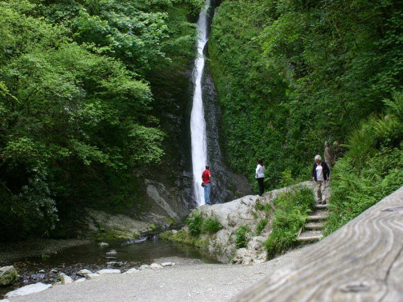 White Lady Waterfall, Lydford Gorge © A.R Yeo MortimerCat / Wikimedia