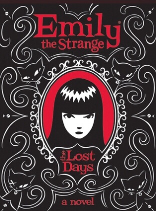 The lost days: an Emily the strange novel book cover