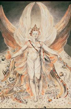 Satan In His Original Glory by William Blake