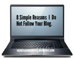 Why people follow your blog
