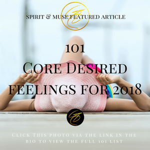 101 Core Desired Feelings For 2018 Article