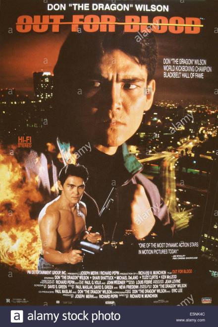 out-for-blood-us-poster-art-don-the-dragon-wilson-1992-pm-entertainment-e5nk4c