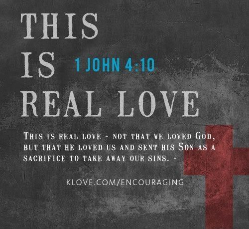 1 John 4.10a