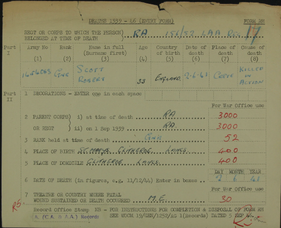 Robert Scott - WW2 Deat Record.png