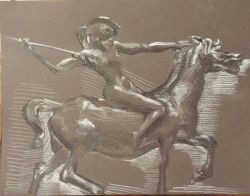 Athena on her Horse November 2017