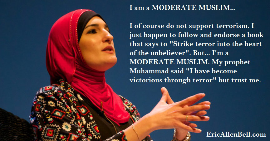 Moderate Muslim Linda Sarsour - Eric Allen Bell