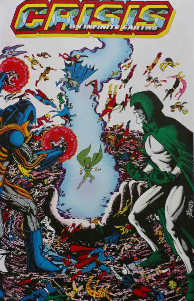 Crisis on Infinite Earths 10 Cover