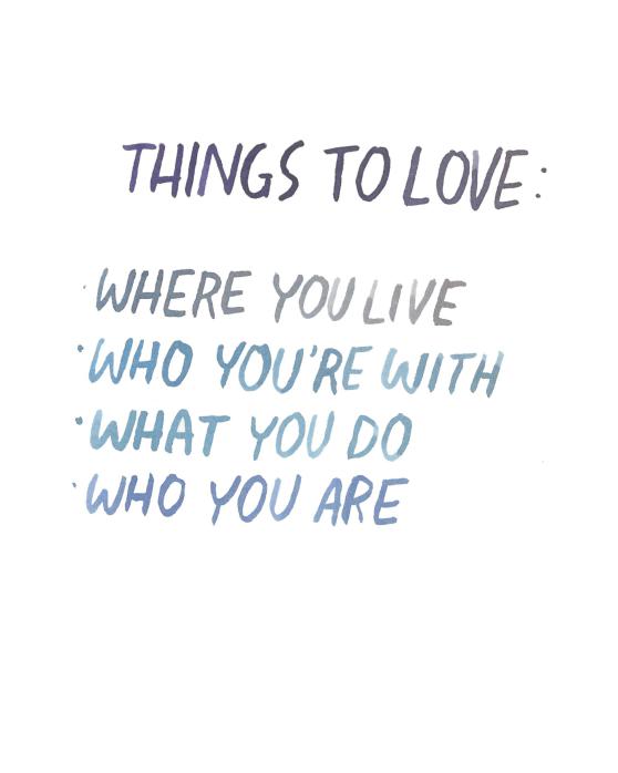 Things to Love | Dallas Clayton