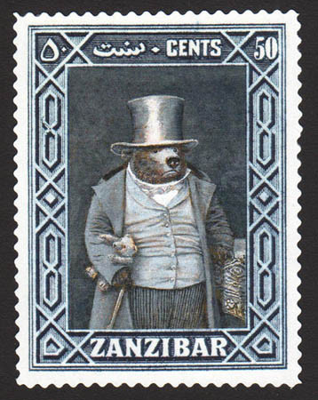 Zanzibear Stamp