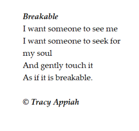 poem - breakable