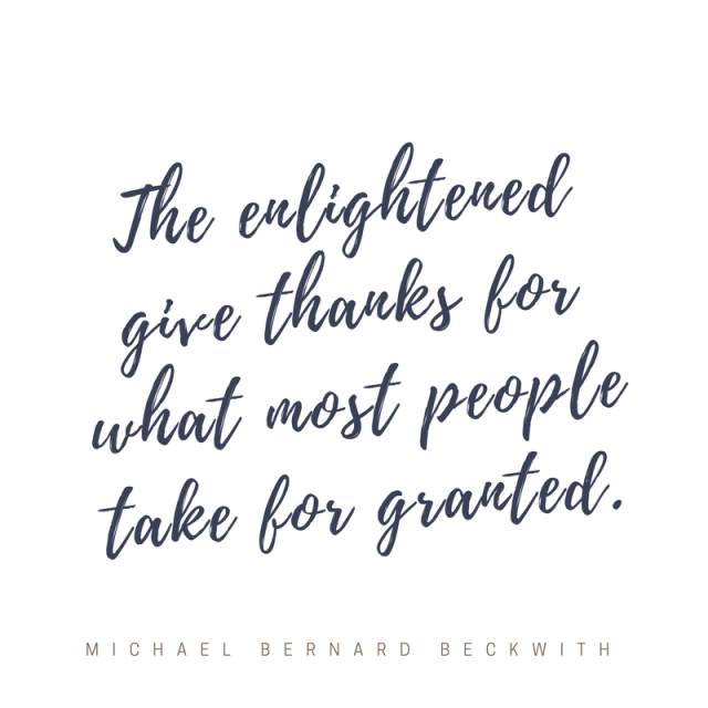 Enlightened Gratitude