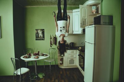 kitchen upside down