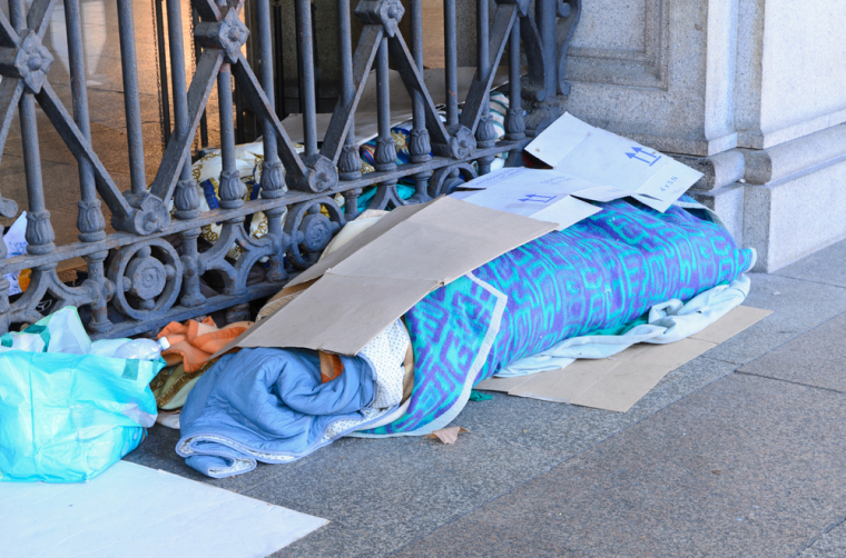 Huzaifah Khaled has created "vending machines" to donate basic supplies to homeless people.