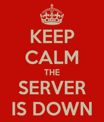 keep-calm-the-server-is-down