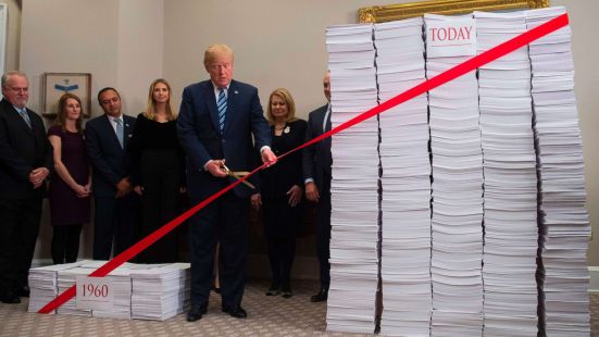 Trump cuts red tape