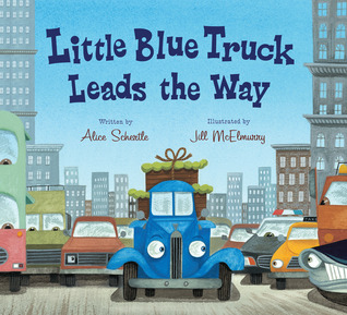 Little Blue Truck Leads the Way board book (2011)
