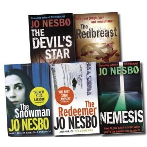 Jo Nesbø Collection: Redbreast, Nemesis, Devil’s Star, Snowman & Redemeer