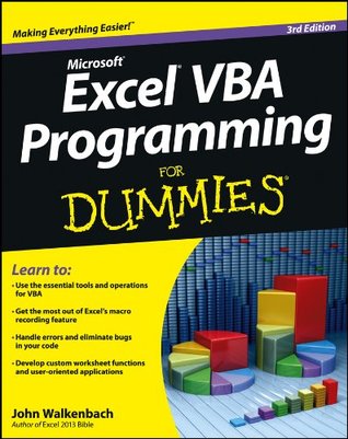 Excel VBA Programming For Dummies (For Dummies (Computer/Tech)) (2013)